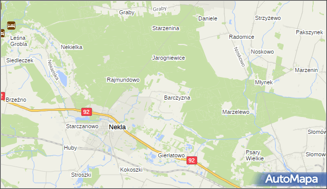 mapa Barczyzna, Barczyzna na mapie Targeo