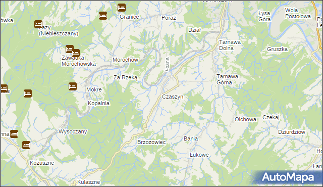 mapa Czaszyn, Czaszyn na mapie Targeo