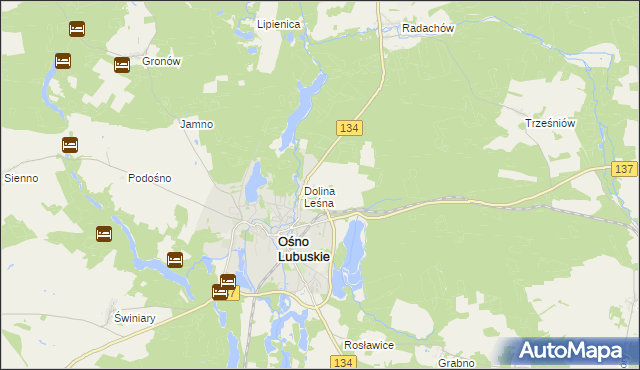 mapa Kochań, Kochań na mapie Targeo