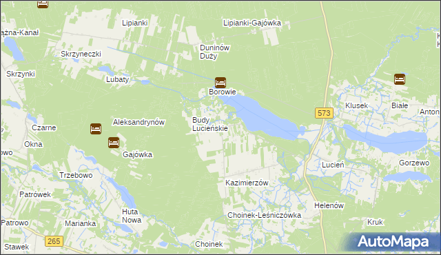 mapa Miałkówek, Miałkówek na mapie Targeo