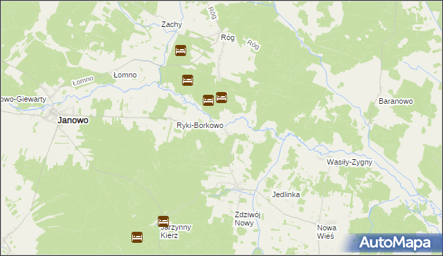 mapa Wólka Zdziwójska, Wólka Zdziwójska na mapie Targeo