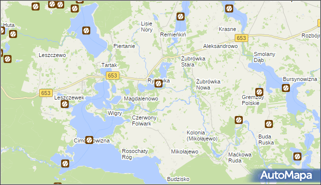 mapa Burdeniszki, Burdeniszki na mapie Targeo