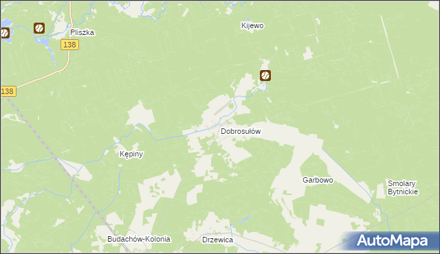 mapa Dobrosułów, Dobrosułów na mapie Targeo