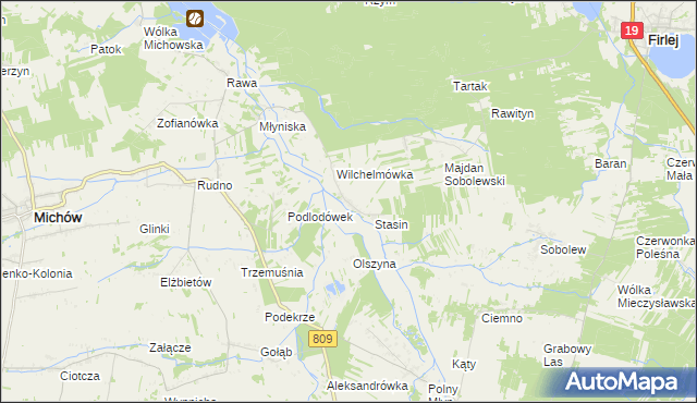 mapa Gawłówka, Gawłówka na mapie Targeo