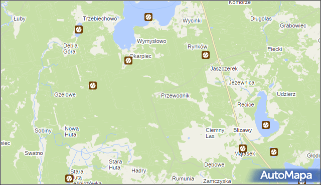 mapa Przewodnik, Przewodnik na mapie Targeo