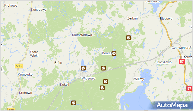 mapa Rycybałt, Rycybałt na mapie Targeo