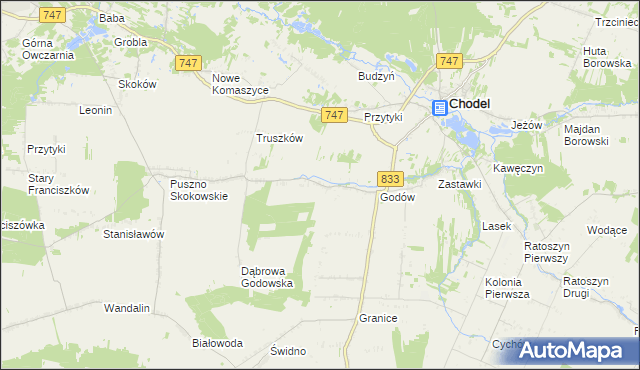 mapa Antonówka, Antonówka na mapie Targeo
