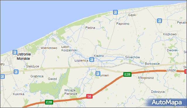 mapa Kładno, Kładno na mapie Targeo