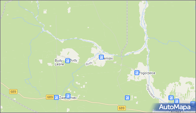 mapa Teremiski, Teremiski na mapie Targeo