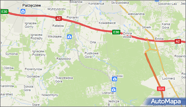 mapa Duraj, Duraj na mapie Targeo