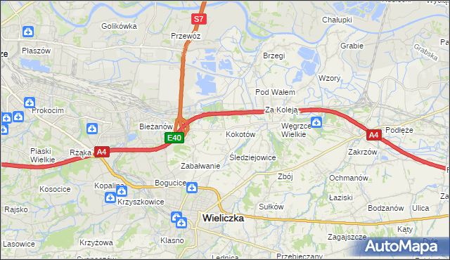 mapa Kokotów, Kokotów na mapie Targeo