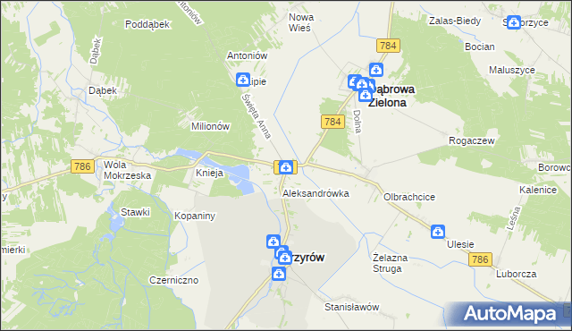 mapa Święta Anna, Święta Anna na mapie Targeo