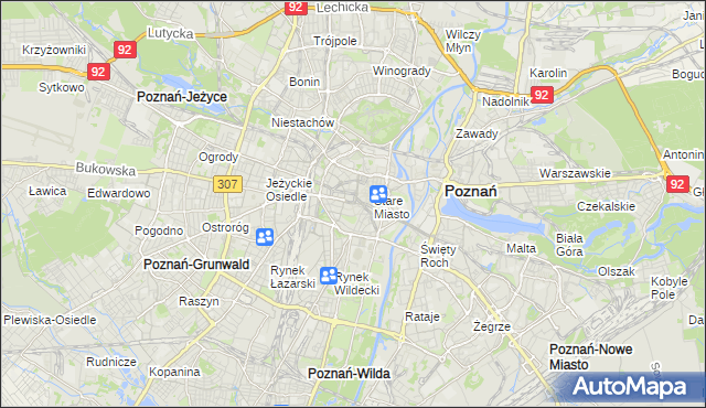 mapa Święty Marcin, Święty Marcin na mapie Targeo