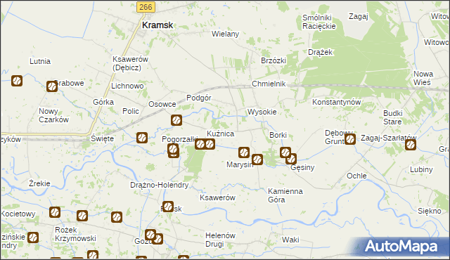mapa Barce, Barce na mapie Targeo