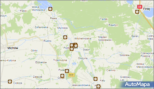 mapa Gawłówka, Gawłówka na mapie Targeo