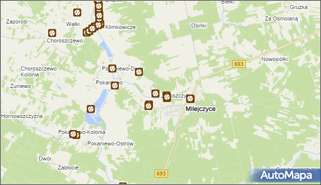 mapa Jałtuszczyki, Jałtuszczyki na mapie Targeo