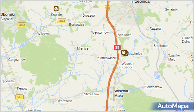 mapa Piotrkowiczki, Piotrkowiczki na mapie Targeo