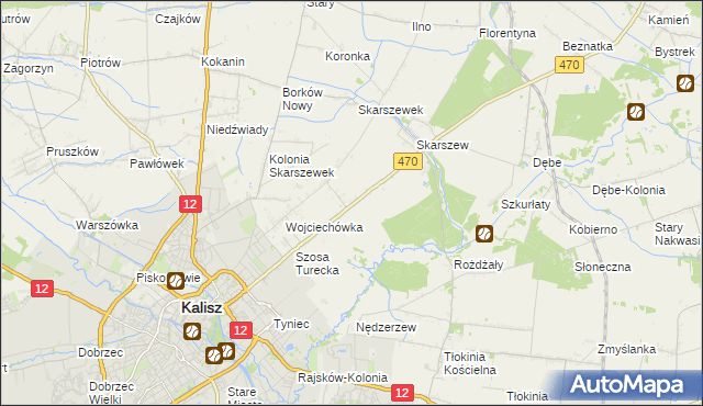 mapa Pólko gmina Żelazków, Pólko gmina Żelazków na mapie Targeo