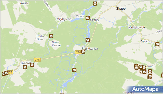 mapa Przetocznica, Przetocznica na mapie Targeo