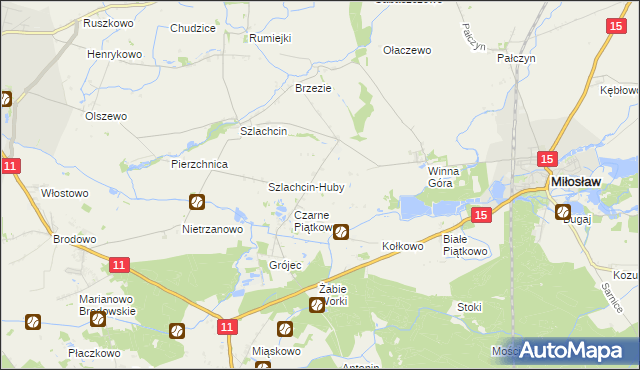 mapa Starkówiec Piątkowski, Starkówiec Piątkowski na mapie Targeo