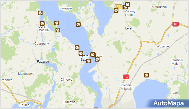 mapa Tałty, Tałty na mapie Targeo