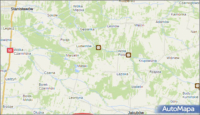 mapa Tymoteuszew, Tymoteuszew na mapie Targeo