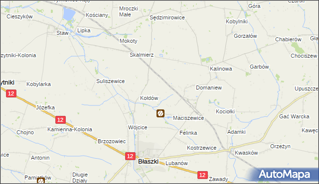 mapa Woleń, Woleń na mapie Targeo