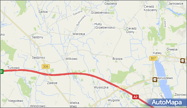 mapa Grodziszczko, Grodziszczko na mapie Targeo