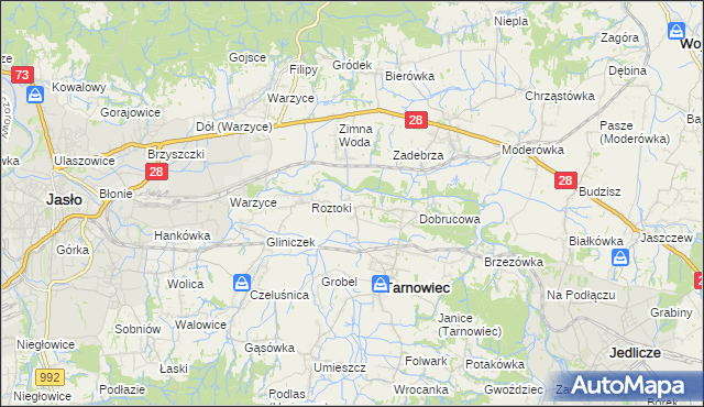 mapa Sądkowa, Sądkowa na mapie Targeo