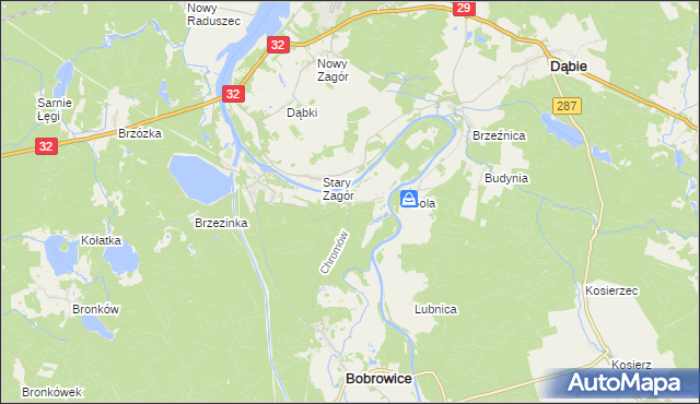 mapa Chromów, Chromów na mapie Targeo