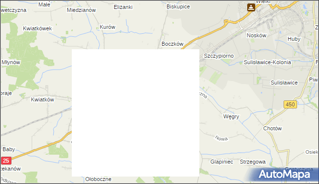 mapa Nowe Skalmierzyce, Nowe Skalmierzyce na mapie Targeo