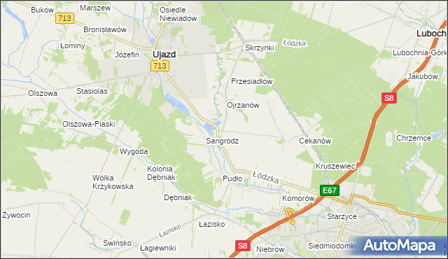 mapa Tobiasze, Tobiasze na mapie Targeo