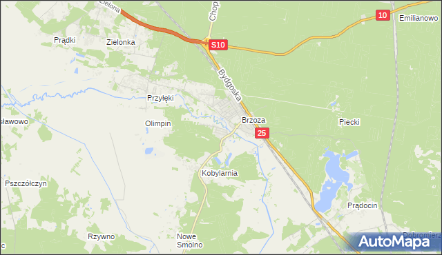 mapa Wałownica, Wałownica na mapie Targeo