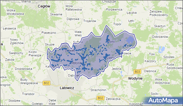 Kod pocztowy 05-317