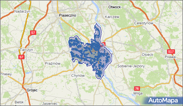 Kod pocztowy 05-530