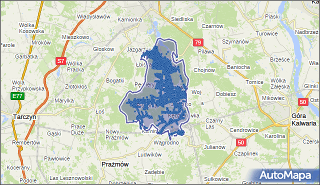 Kod pocztowy 05-540