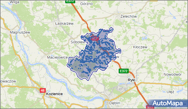 Kod pocztowy 08-455