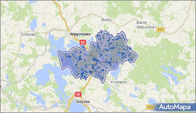 Kod pocztowy 11-610