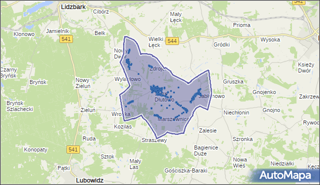 Kod pocztowy 13-203