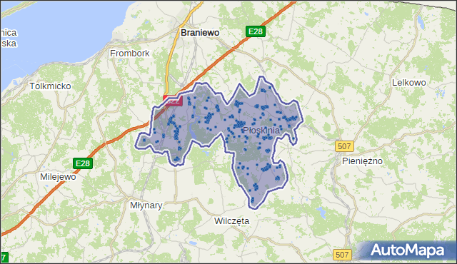 Kod pocztowy 14-526