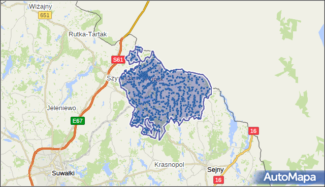 Kod pocztowy 16-515