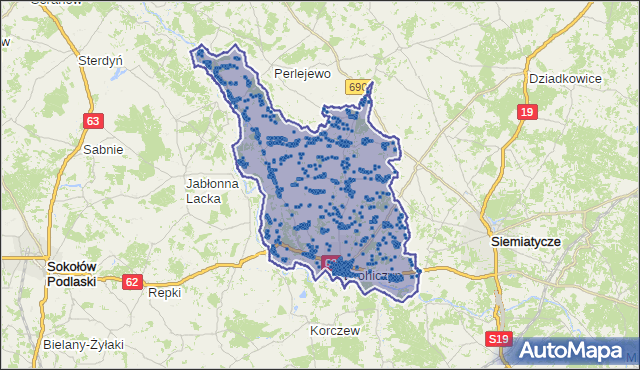 Kod pocztowy 17-312