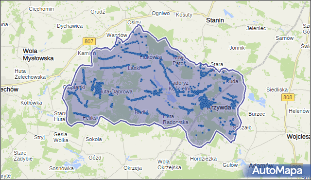 Kod pocztowy 21-470