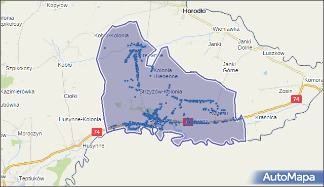 Kod pocztowy 22-525