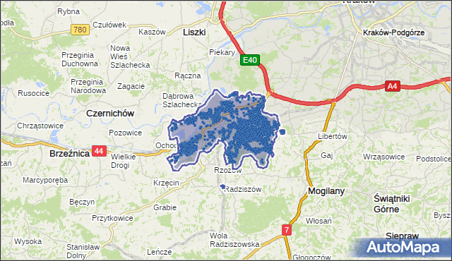 Kod pocztowy 32-050