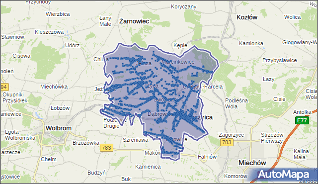 Kod pocztowy 32-250