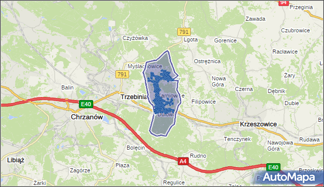 Kod pocztowy 32-545