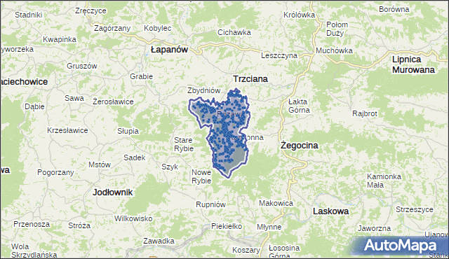 Kod pocztowy 32-732