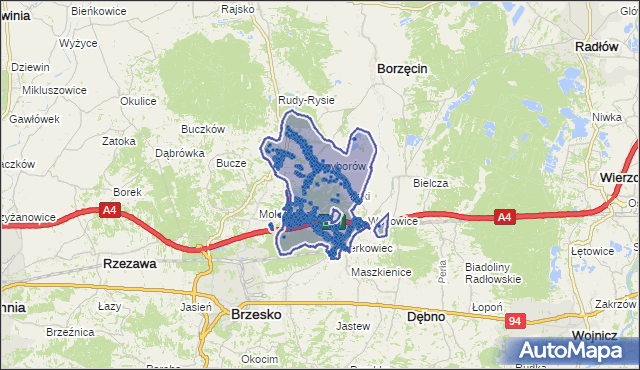 Kod pocztowy 32-823