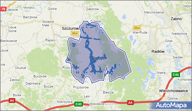 Kod pocztowy 32-825